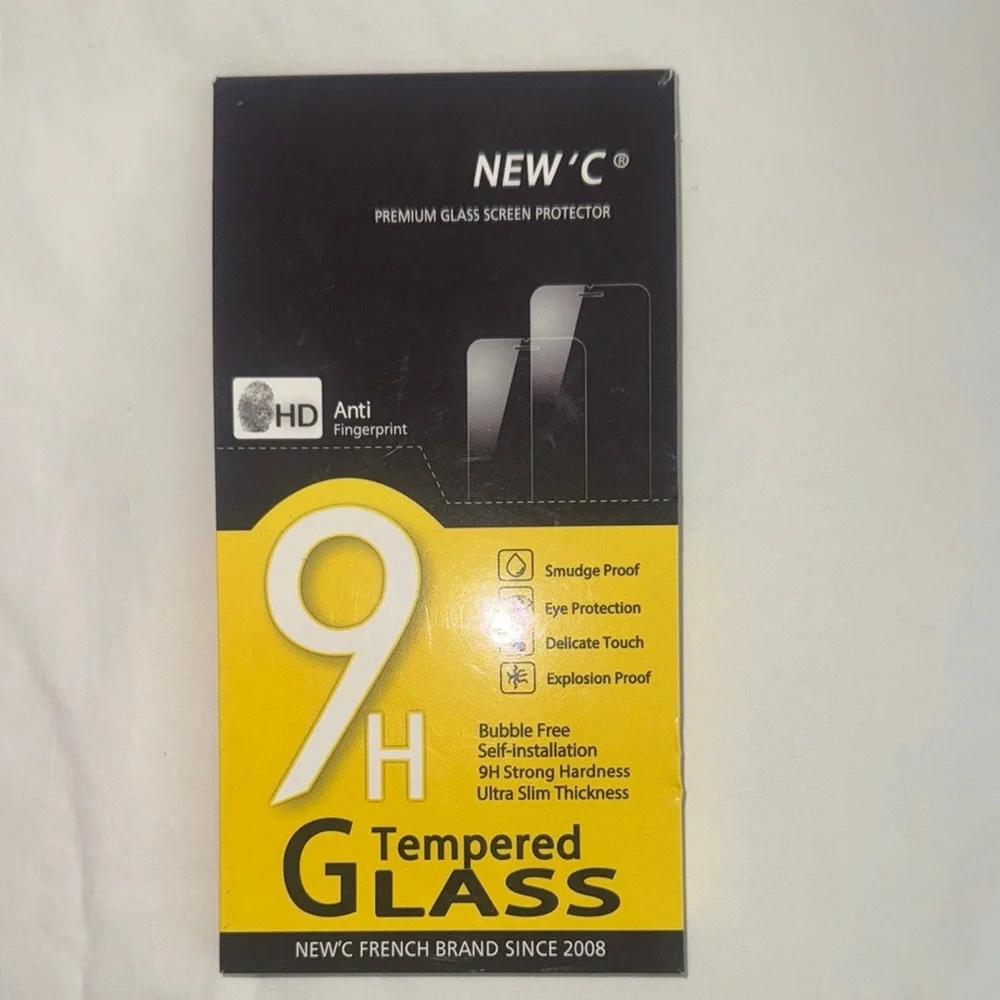 Samsung Galaxy A25/6/34/5G Tempered Glass Screen Protector - Black